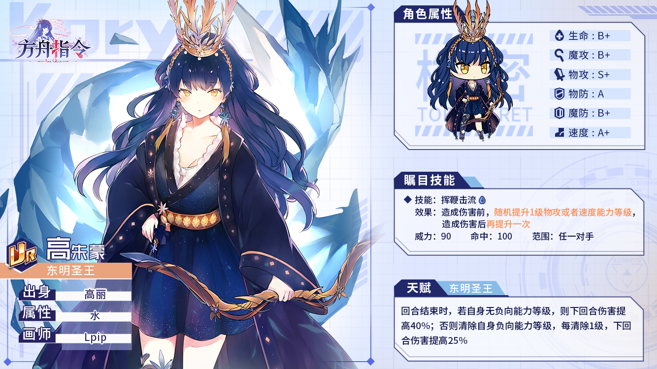 誓灵资料:高朱蒙